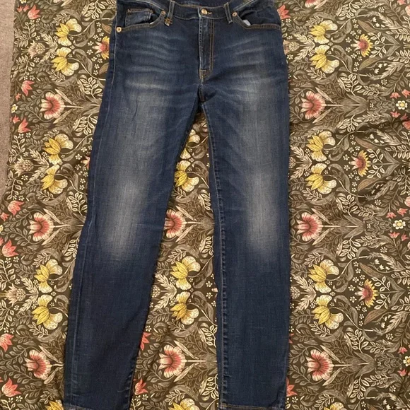 SOLD R13 High Rise in Dark Worn - Picture 3 of 8